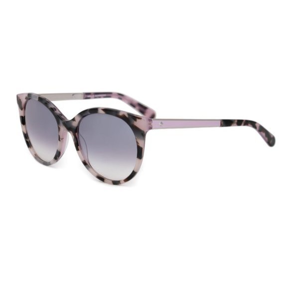 Kate Spade Tortoise Round Sunglasses - Picture 2 of 5